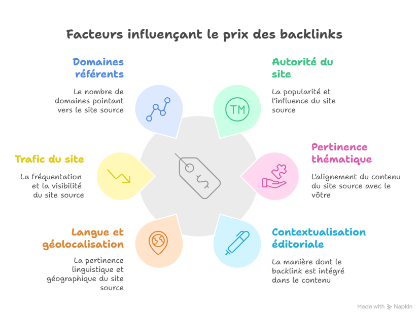 infographie prix d'un backlink